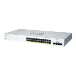 Cisco Business 220 Series CBS220-24FP-4G - Commutateur - intelligent - 24 x 10 - 100 - 1000 (PoE... (CBS220-24FP4GEU-RF)_1
